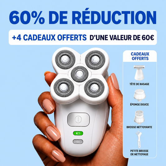 Rasoir électrique adopté par plus de 50 milles personnes (Dermaplaning)